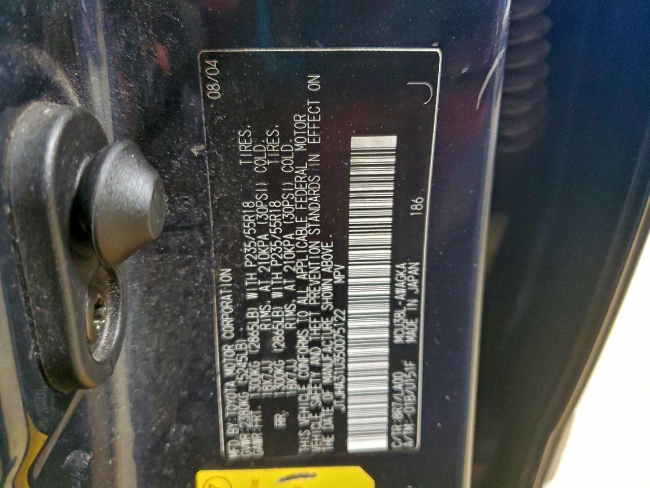 2005 LEXUS RX 330 photo 13