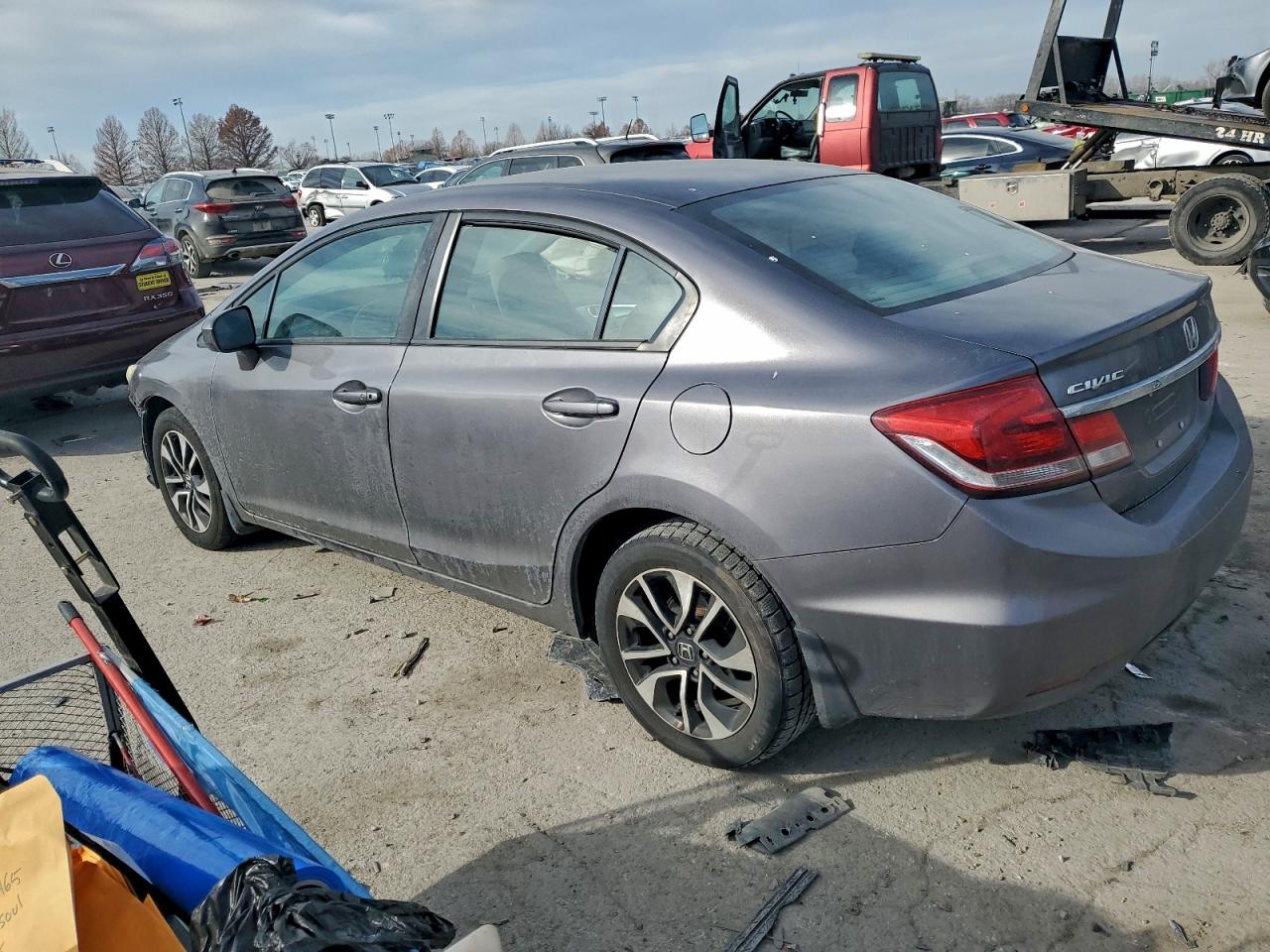 2015 HONDA CIVIC EX photo 3