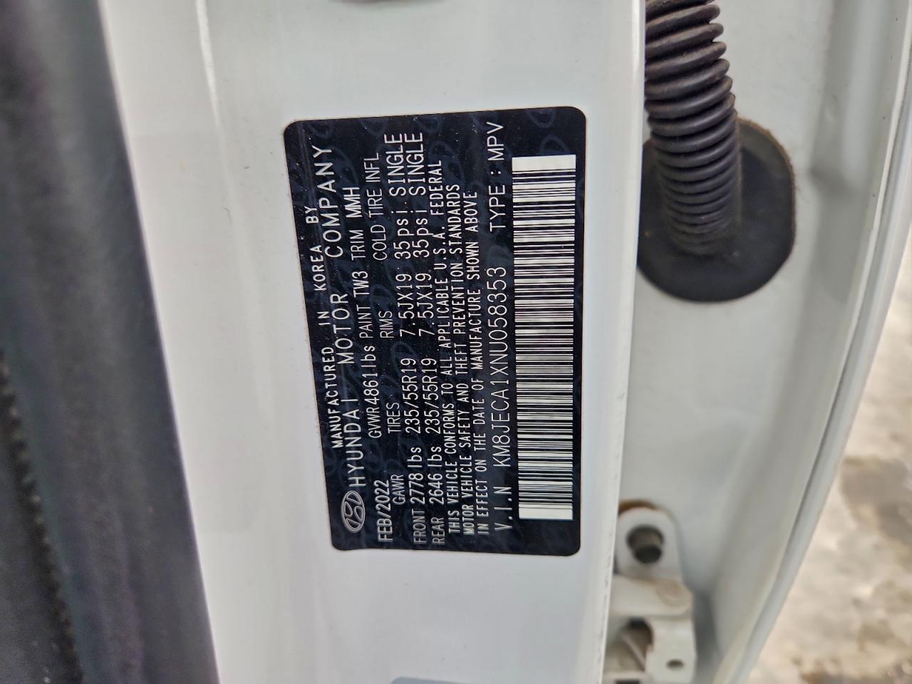 2022 HYUNDAI TUCSON LIMITED photo 34