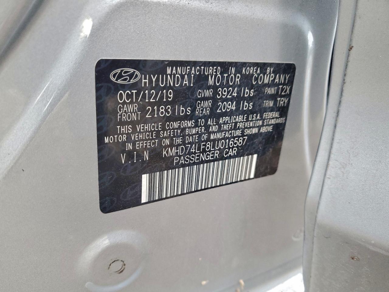 2020 HYUNDAI ELANTRA SE photo 25