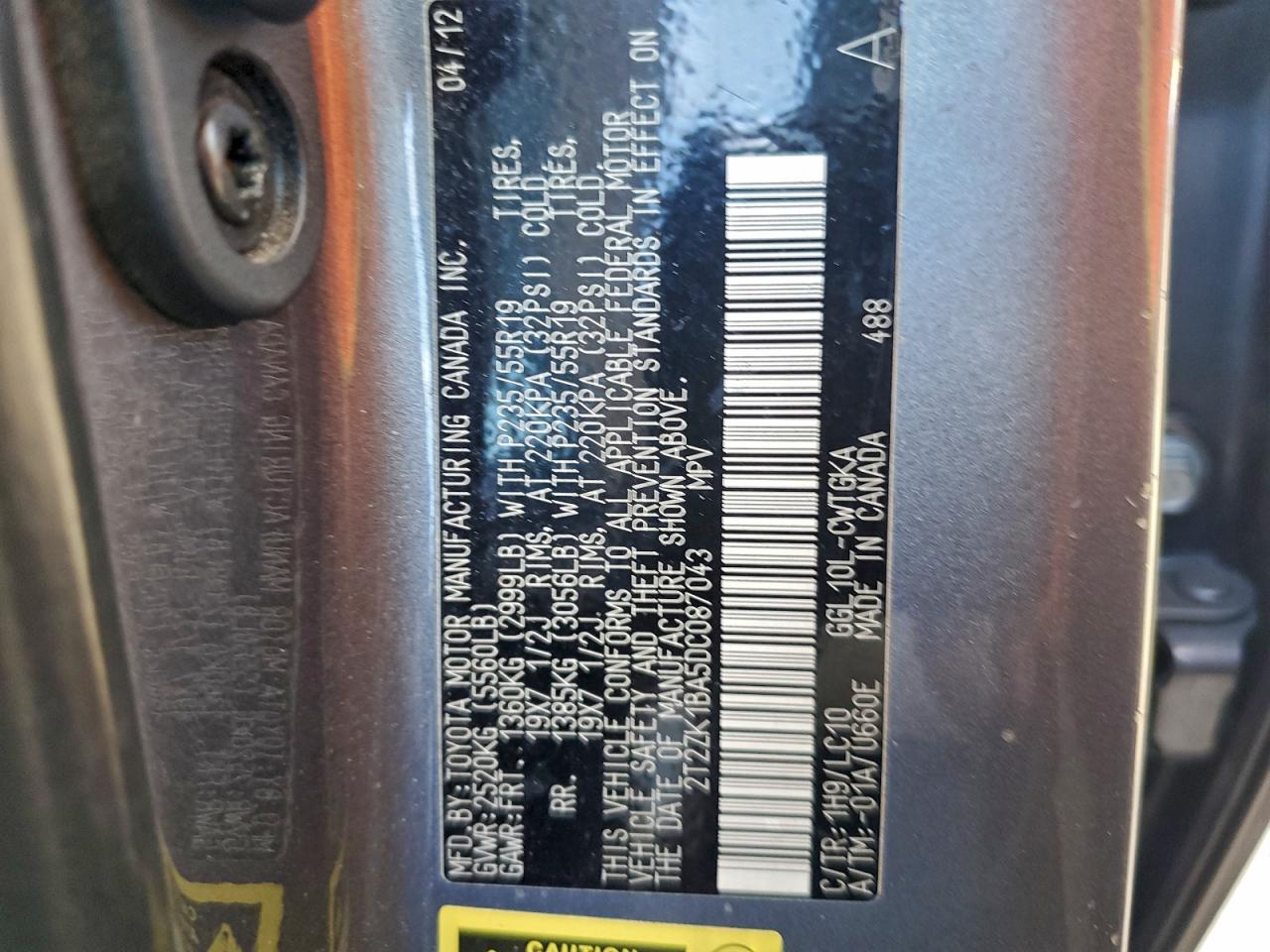 2013 LEXUS RX 350 photo 25