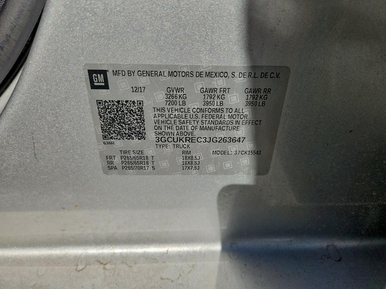 2018 CHEVROLET SILVERADO K1500 LT photo 23