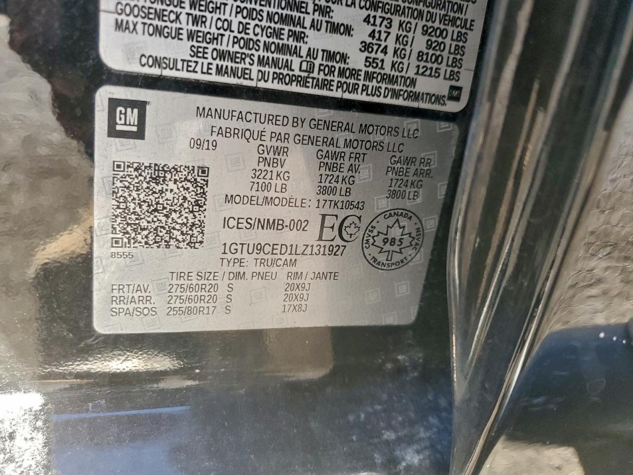 2020 GMC SIERRA K1500 ELEVATION photo 13