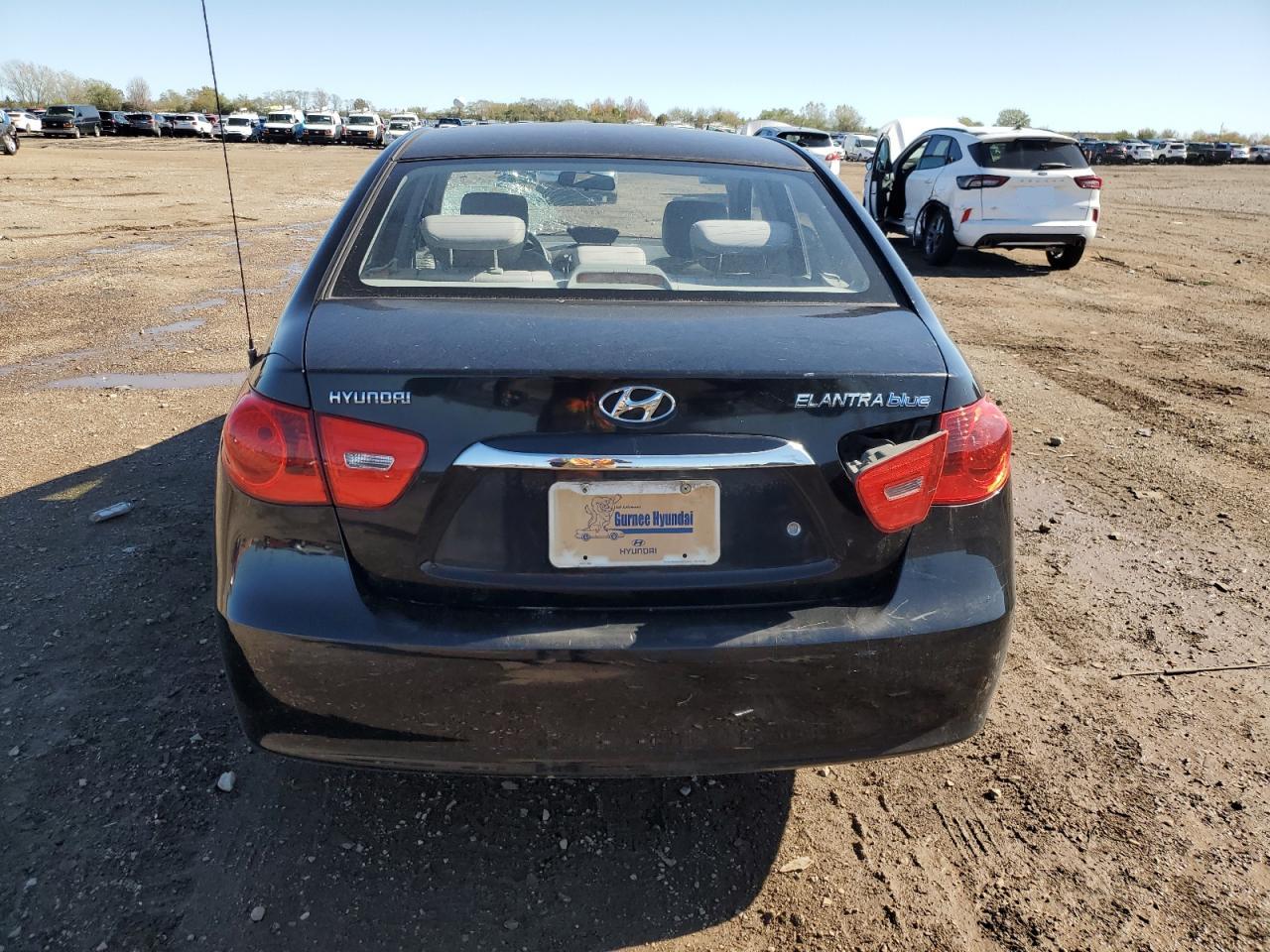 2010 HYUNDAI ELANTRA BLUE photo 6