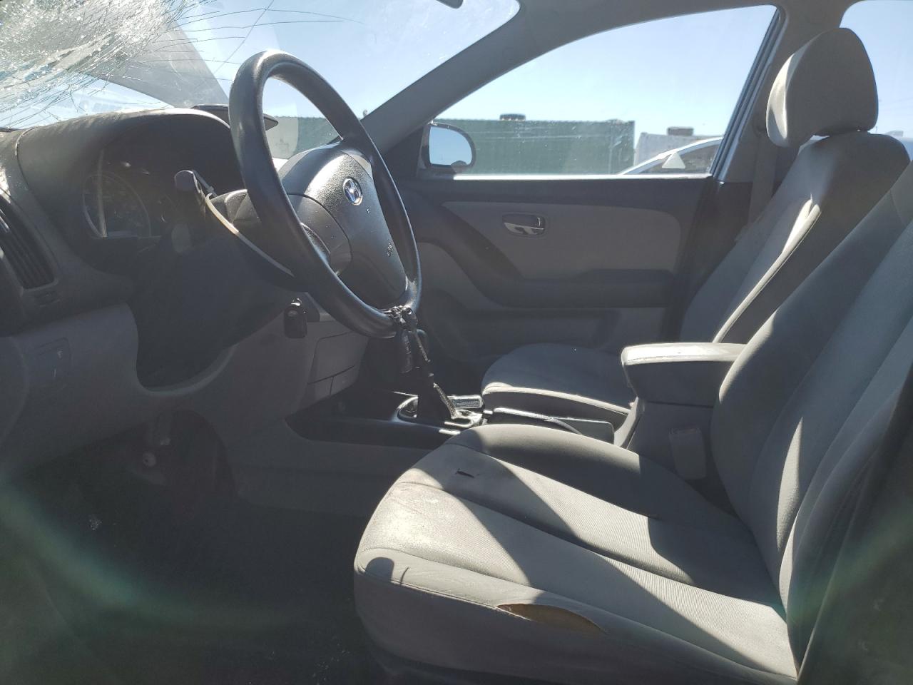 2010 HYUNDAI ELANTRA BLUE photo 7