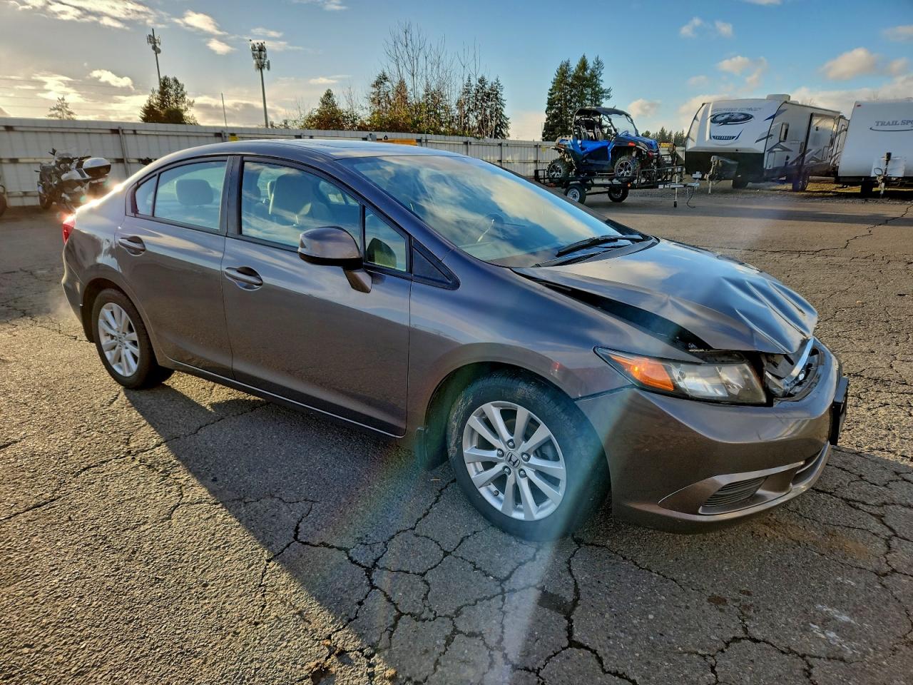 2012 HONDA CIVIC EXL photo 7
