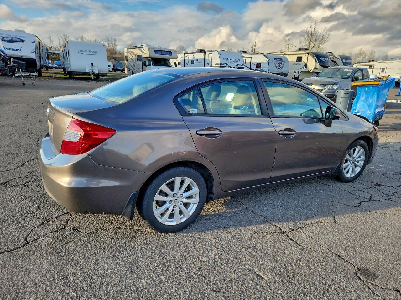 2012 HONDA CIVIC EXL photo 5