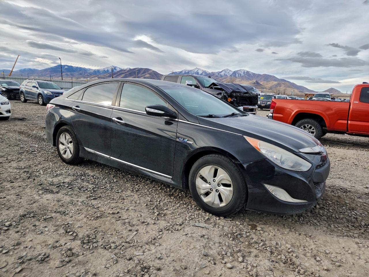 2015 HYUNDAI SONATA HYBRID photo 4