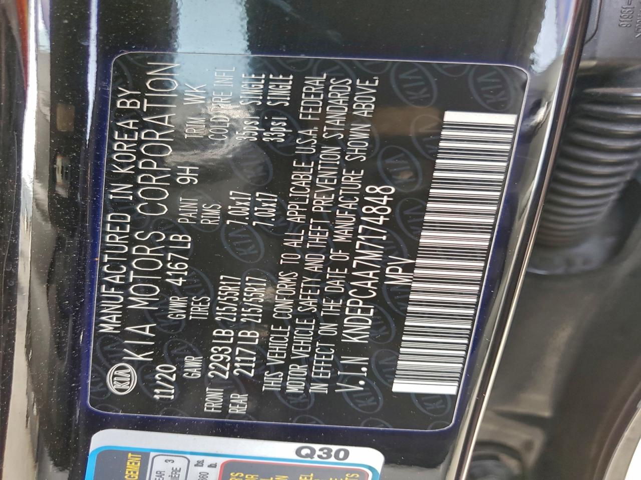 2021 KIA SELTOS LX photo 14