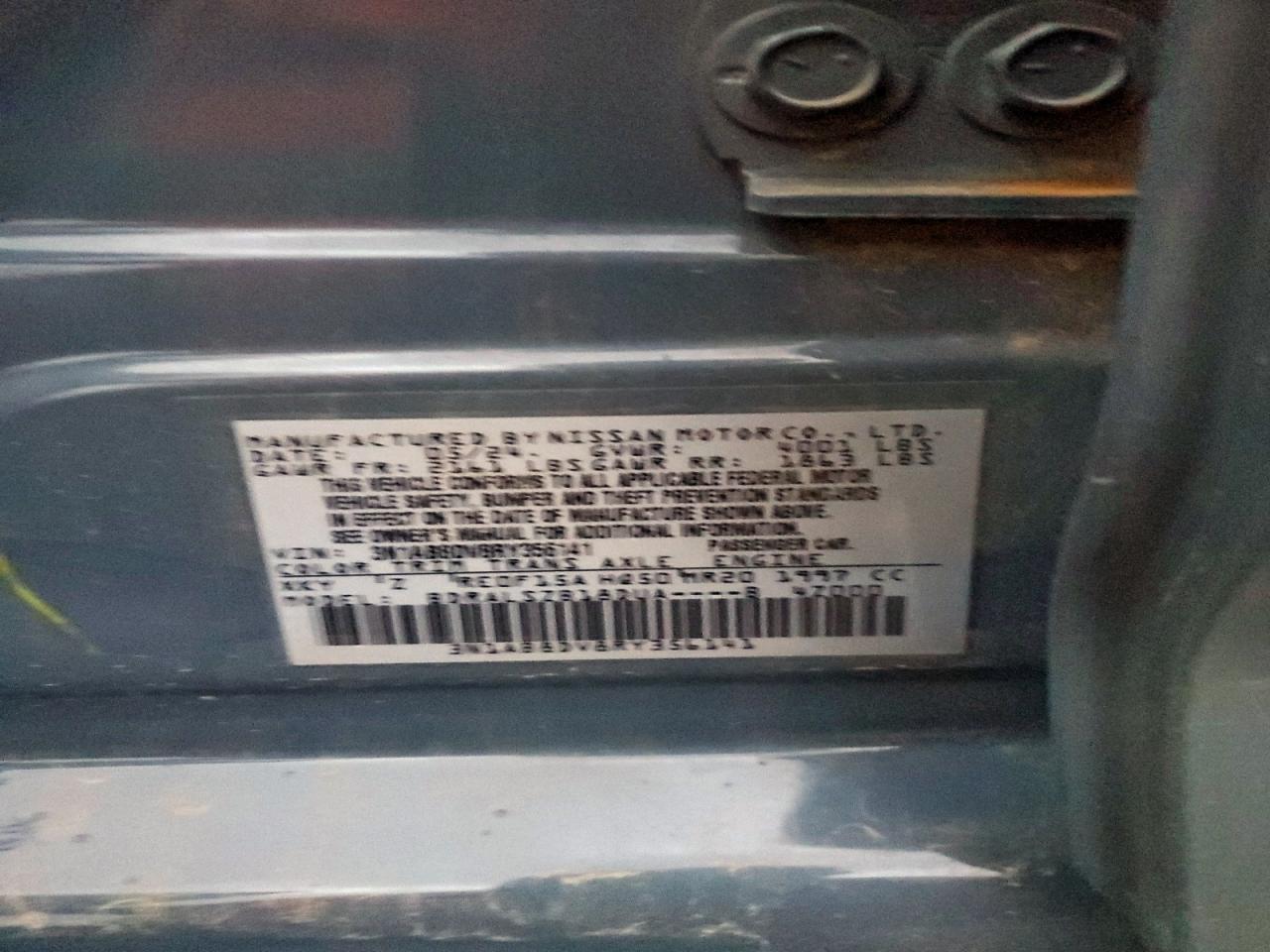 2024 NISSAN SENTRA SR photo 13