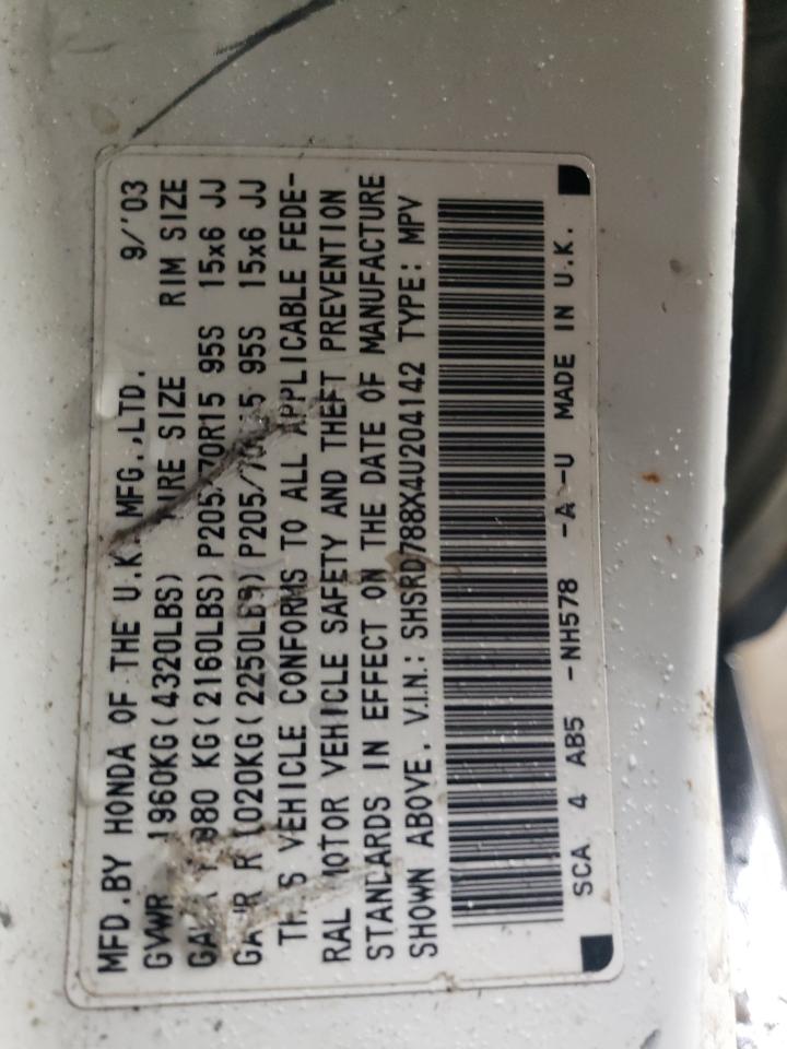 2004 HONDA CR-V EX photo 25