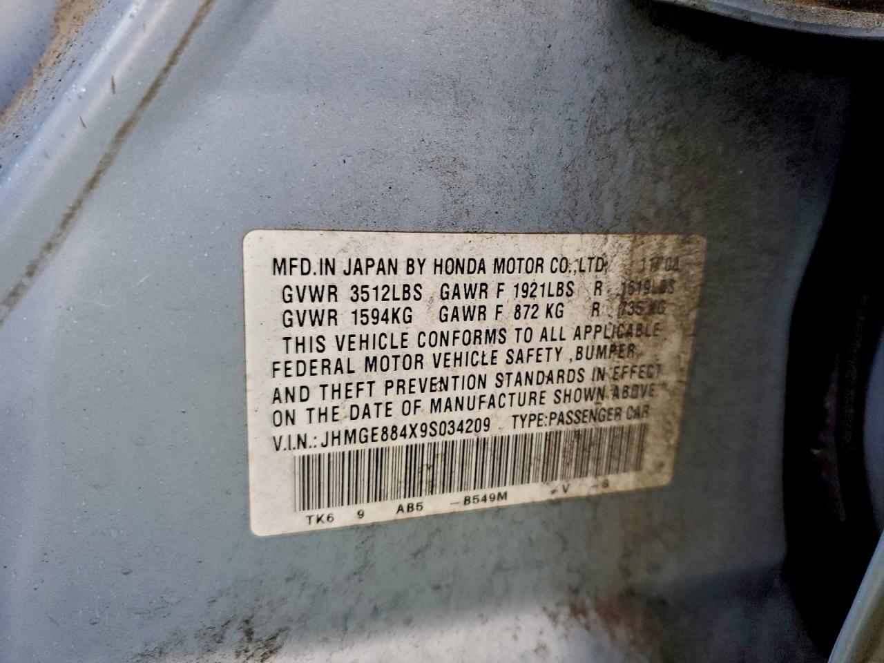 2009 HONDA FIT SPORT photo 13
