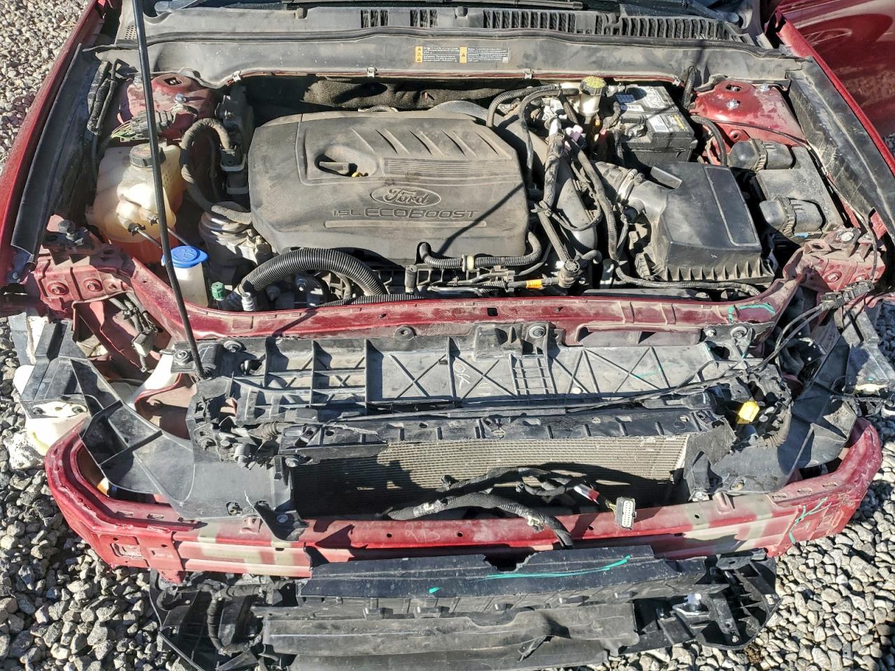 2017 FORD FUSION SE photo 21