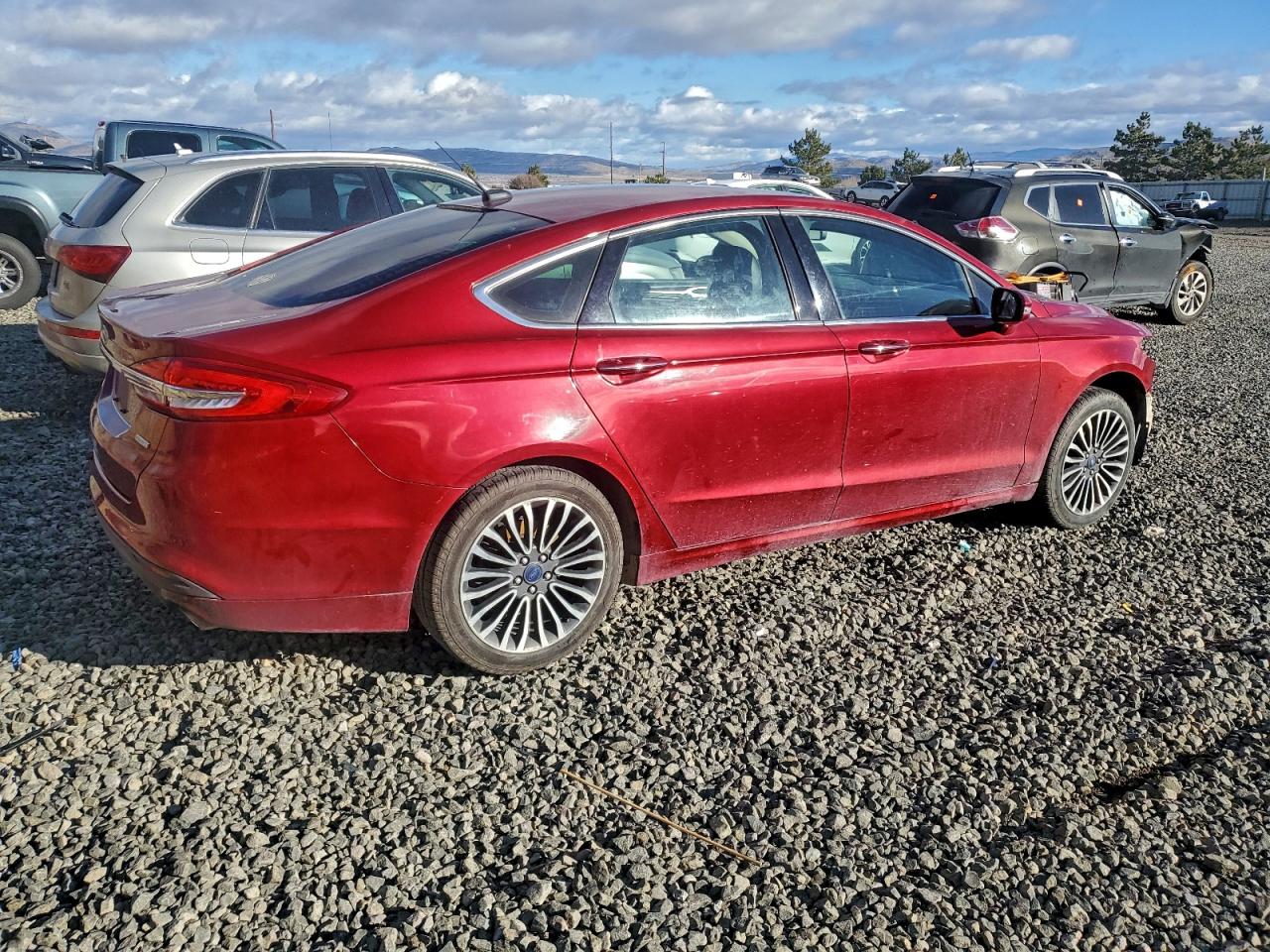 2017 FORD FUSION SE photo 5