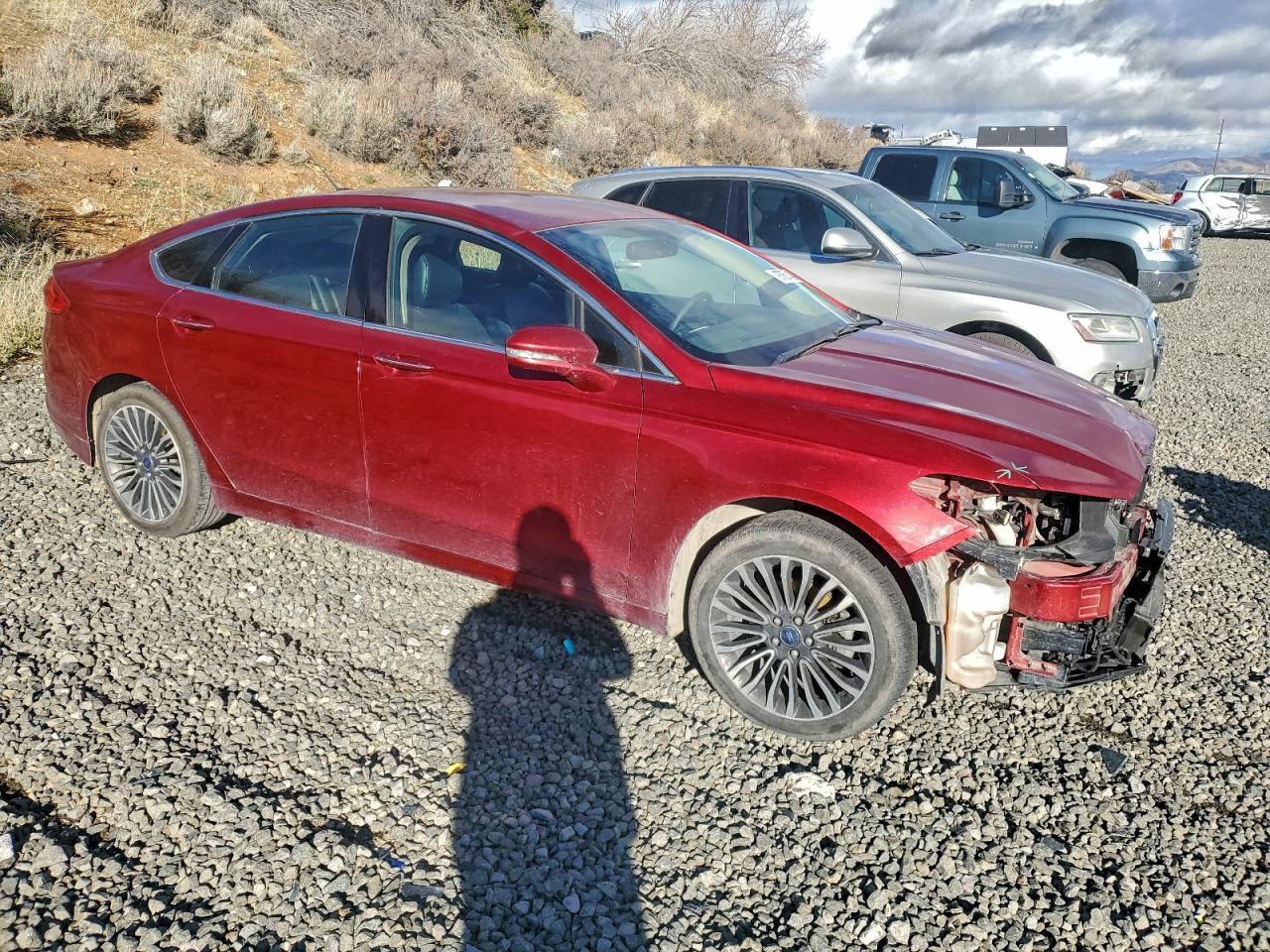 2017 FORD FUSION SE photo 7