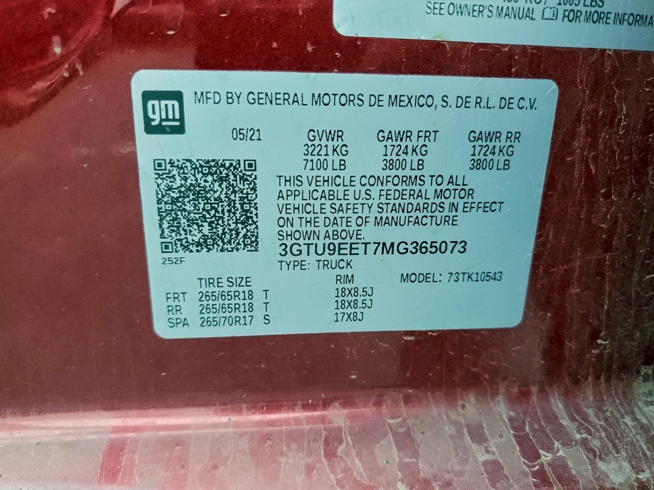 2021 GMC SIERRA K1500 AT4 photo 23