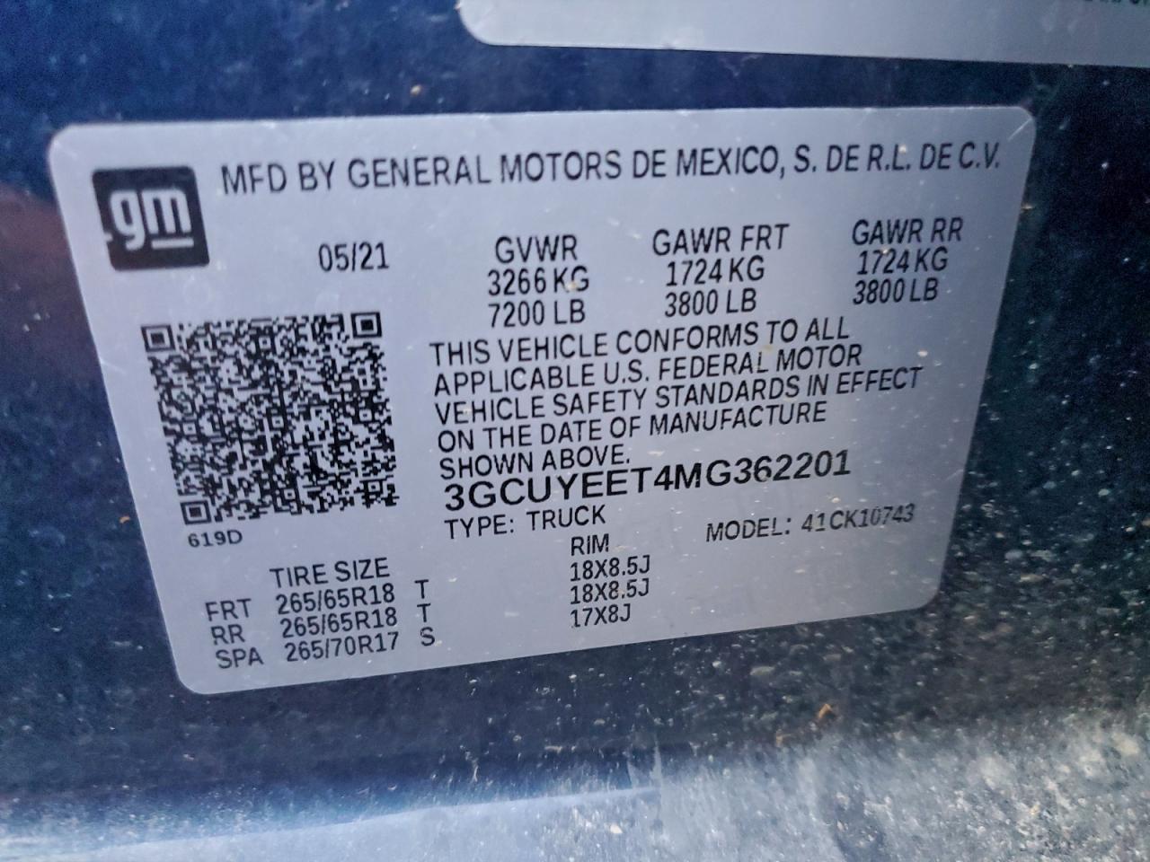 2021 CHEVROLET SILVERADO K1500 RST photo 37