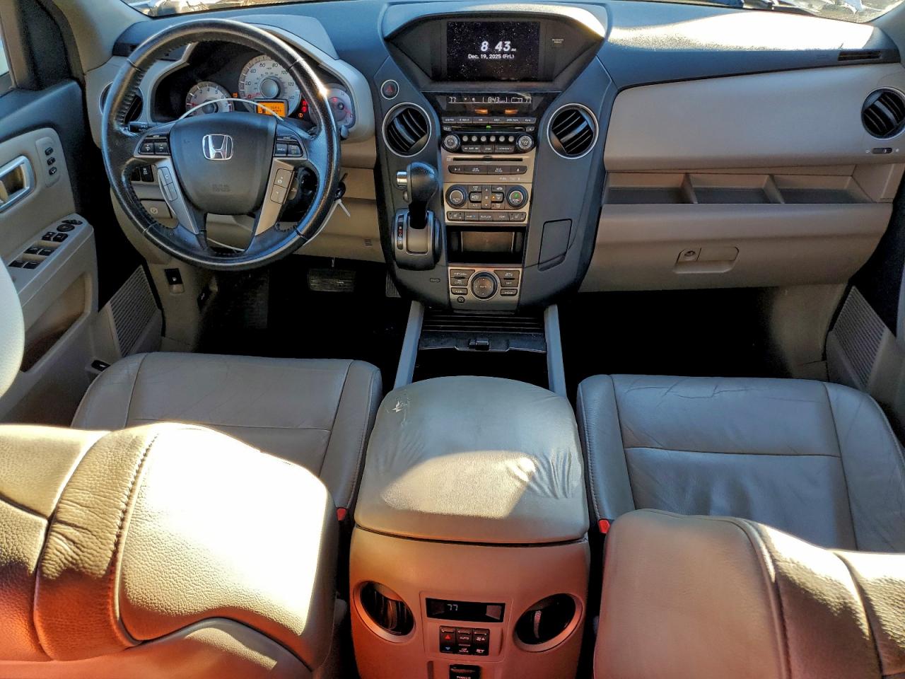 2012 HONDA PILOT TOURING photo 8
