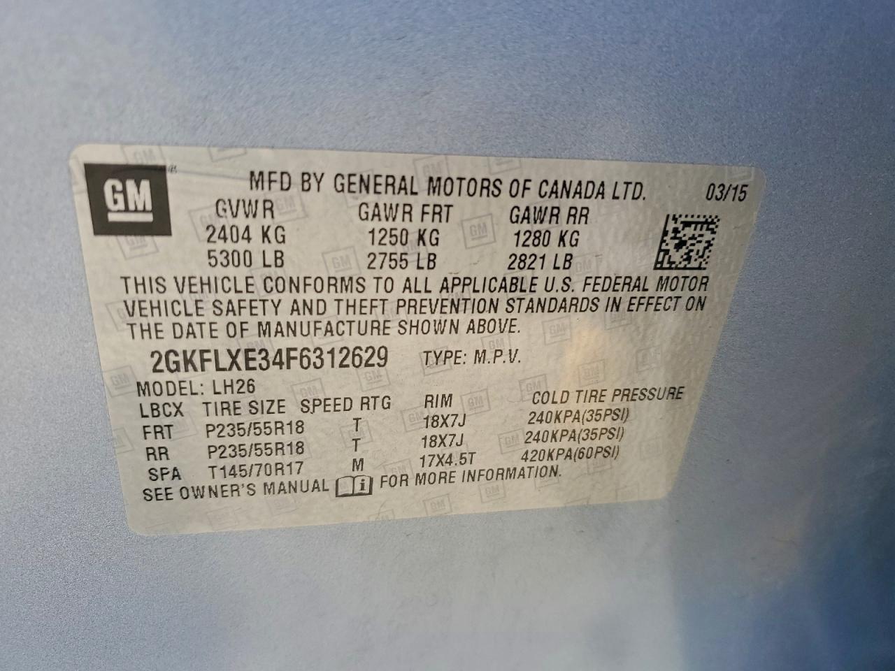 2015 GMC TERRAIN SLT photo 25