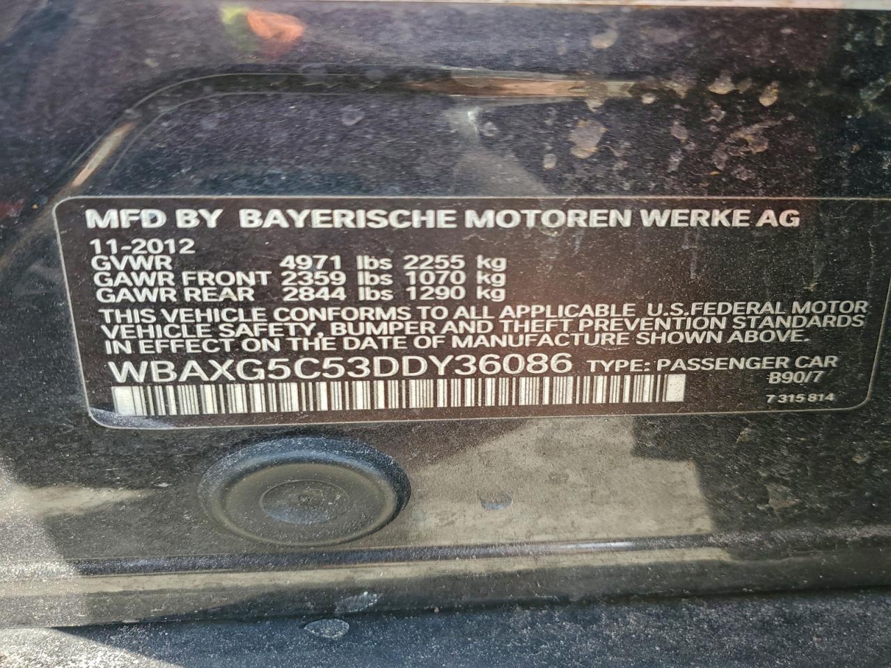 2013 BMW 528 I photo 23