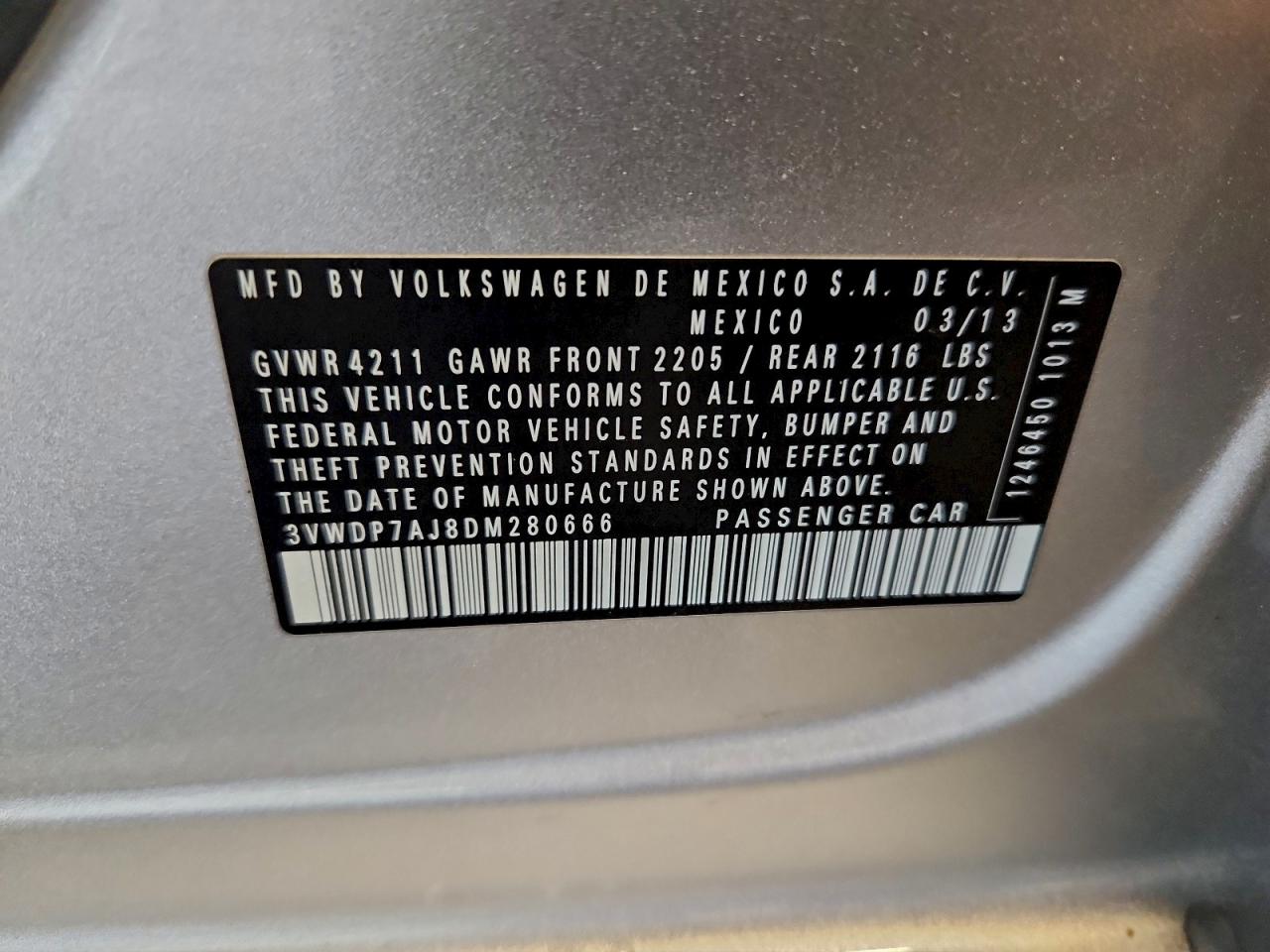 2013 VOLKSWAGEN JETTA SE photo 23