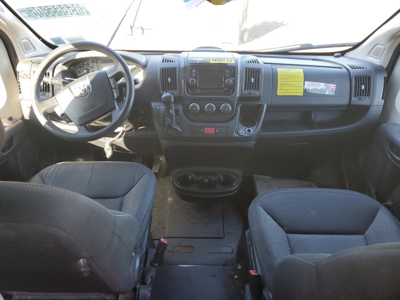 2020 RAM TRUCKS PROMASTER - DELIVERY VAN photo 8