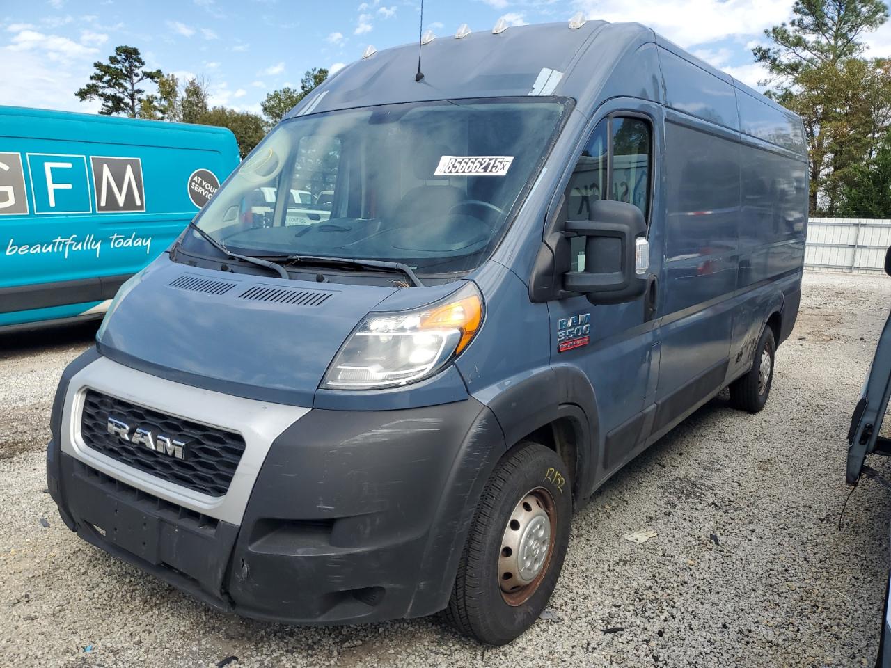 2021 RAM TRUCKS PROMASTER - DELIVERY VAN — SIDE damage — photo 1