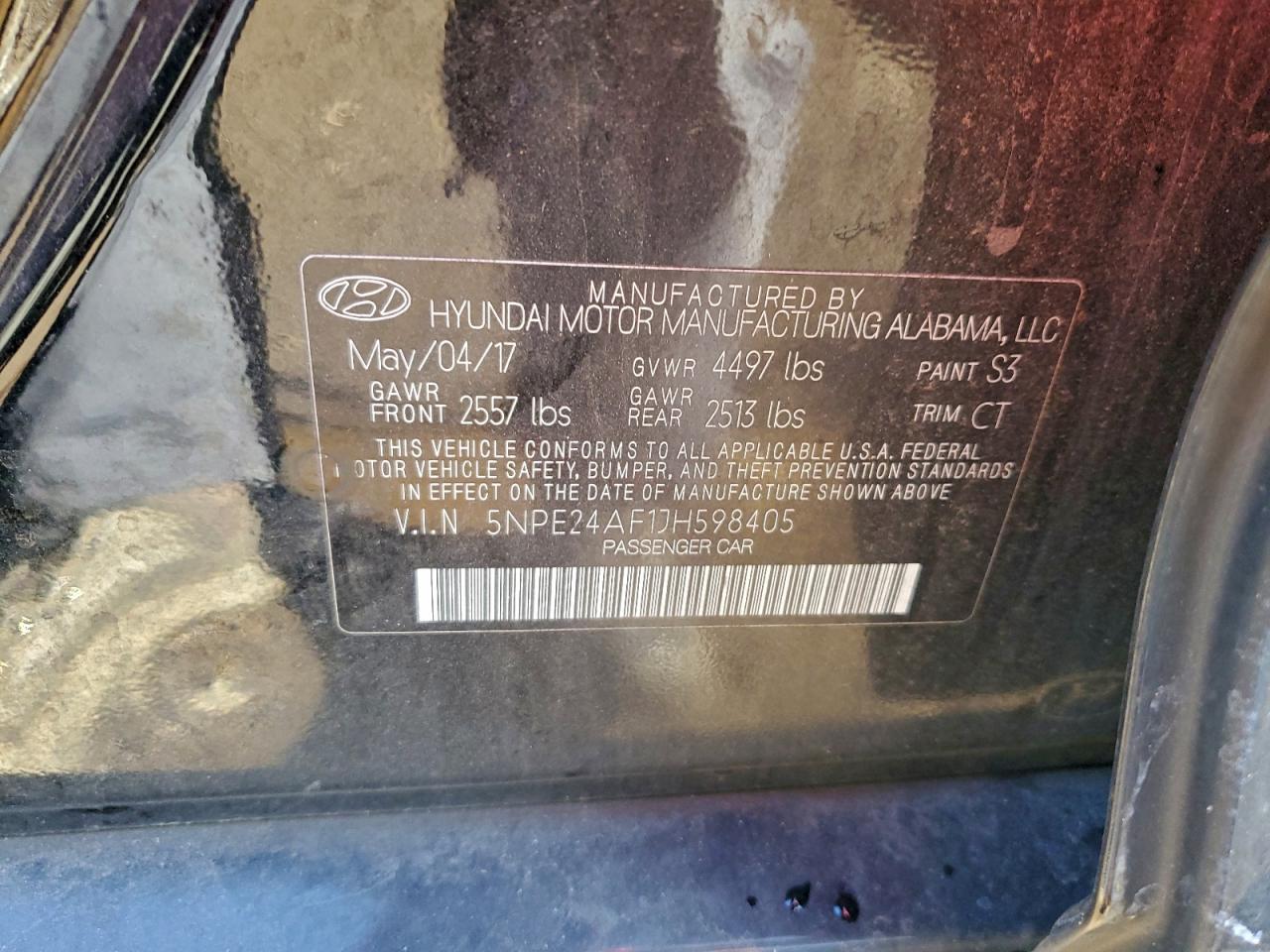 2018 HYUNDAI SONATA SE photo 12
