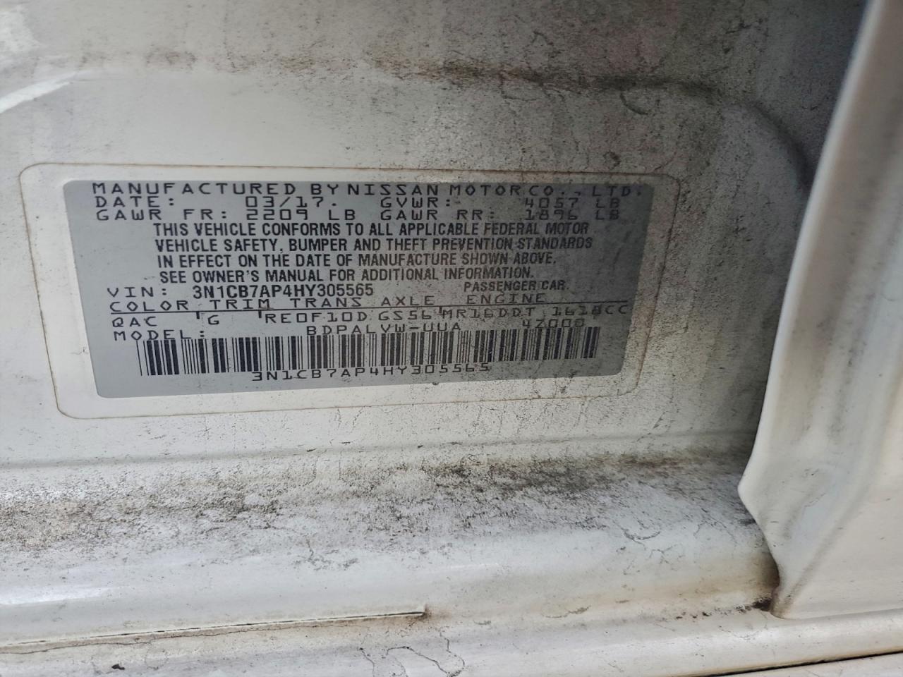 2017 NISSAN SENTRA SR TURBO photo 34