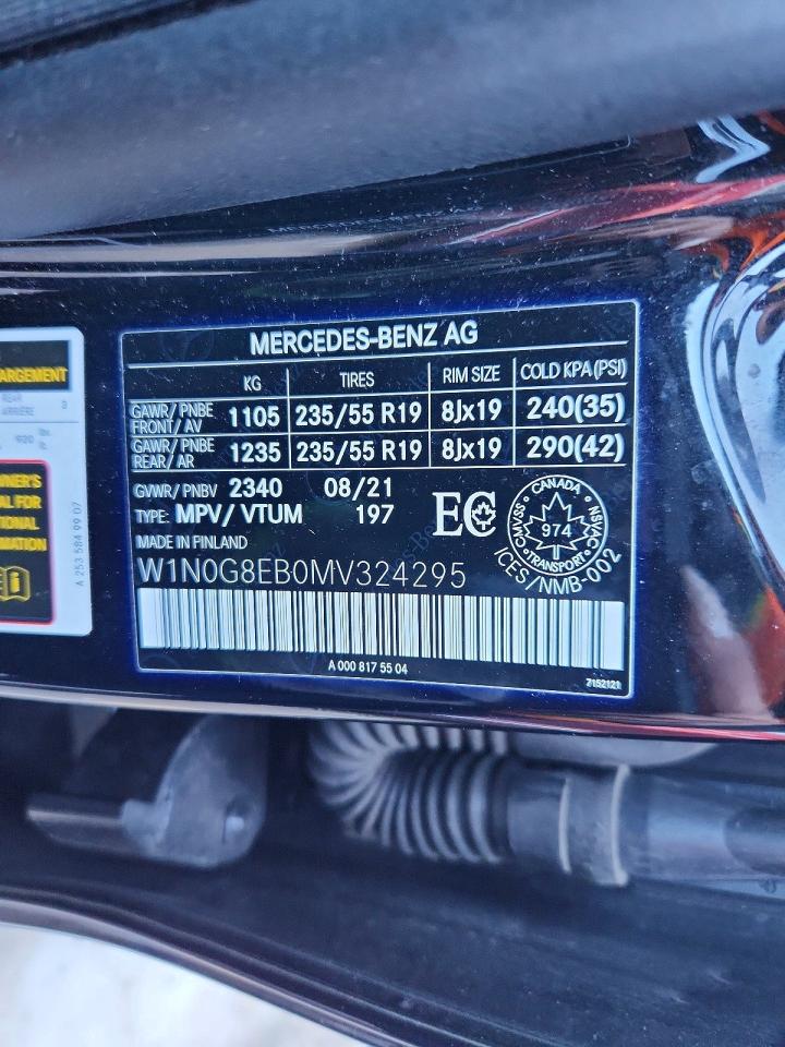2021 MERCEDES-BENZ GLC 300 4MATIC photo 13