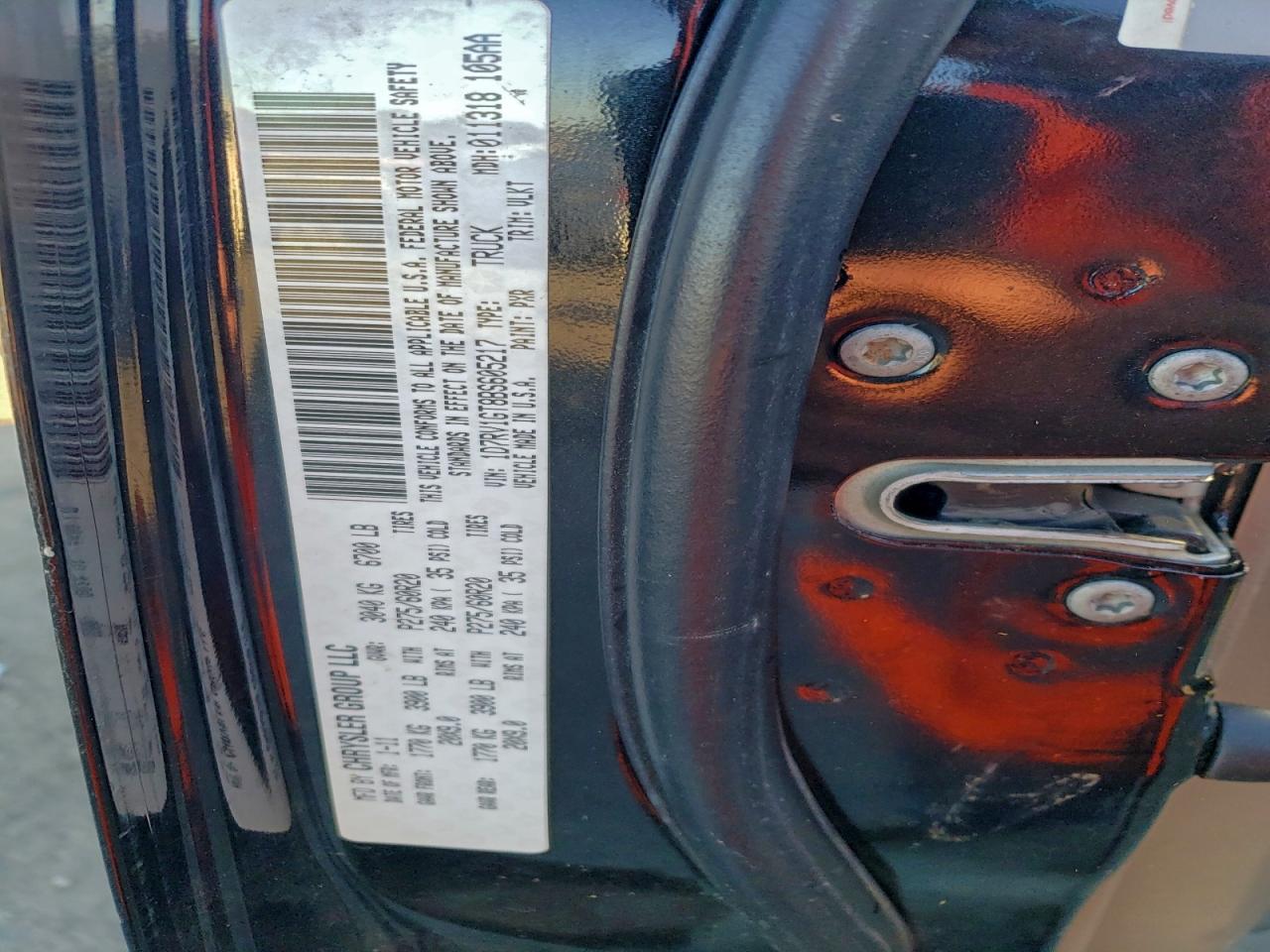 2011 DODGE RAM 1500 photo 12