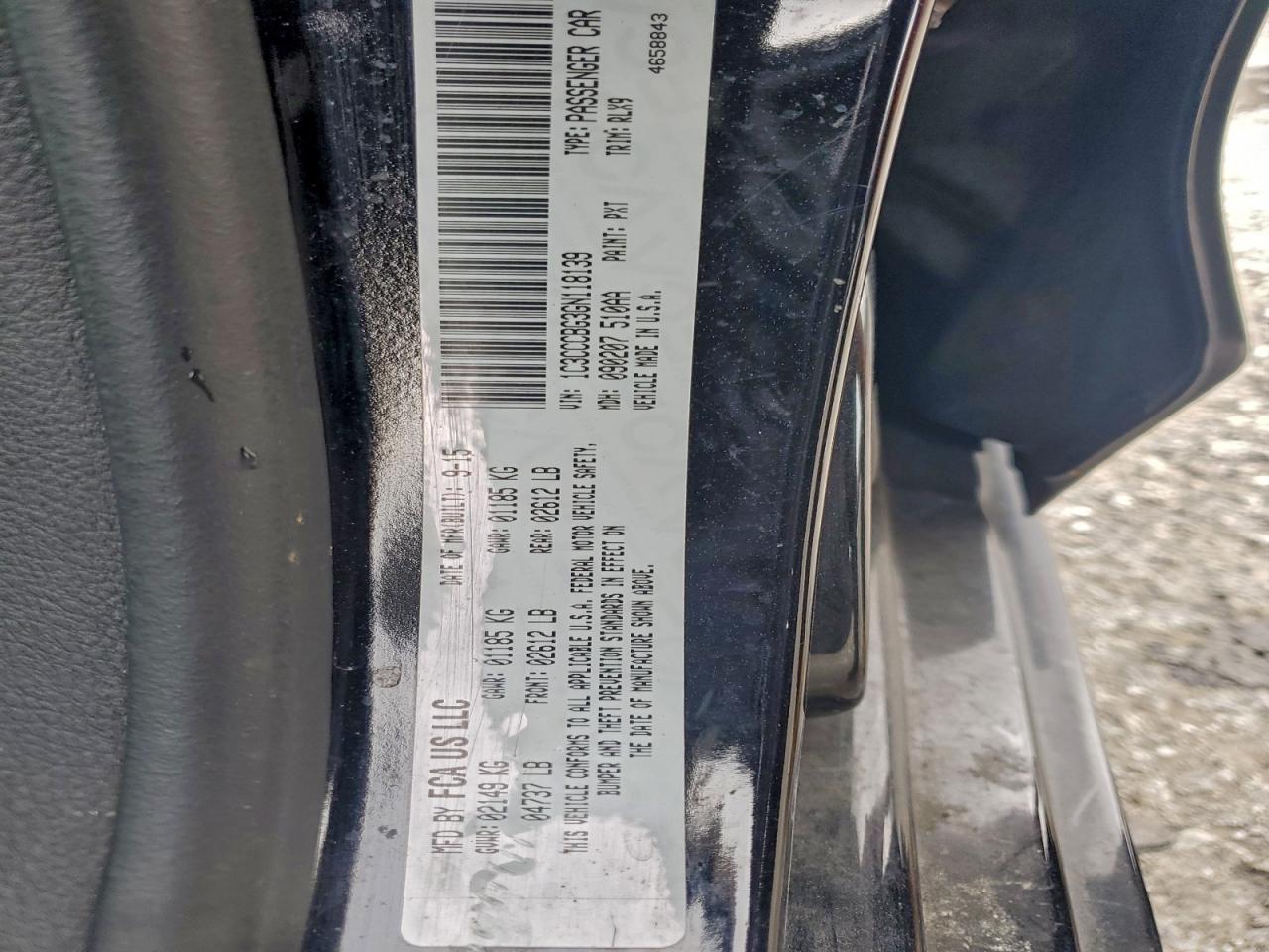 2016 CHRYSLER 200 S photo 23