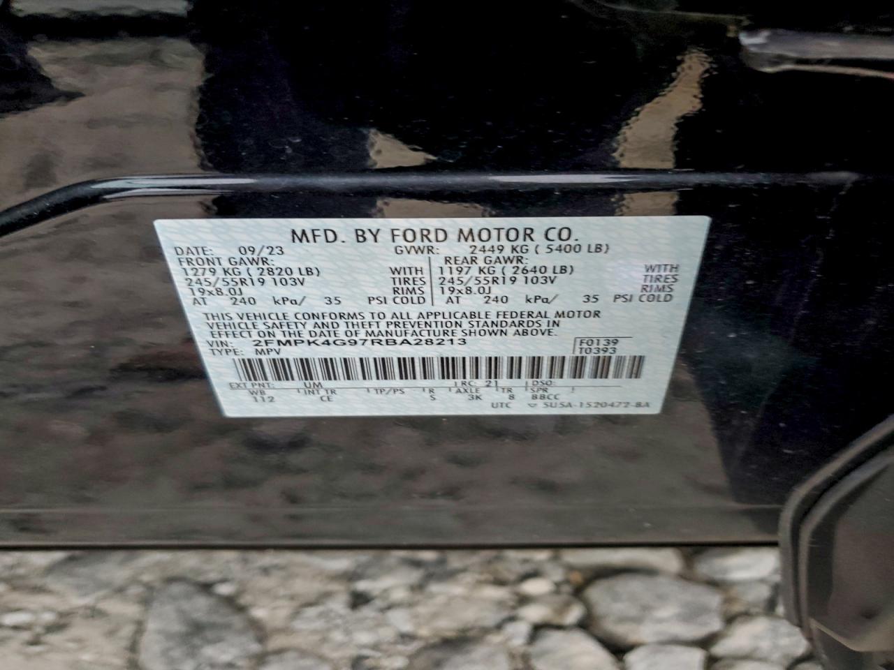 2024 FORD EDGE SE photo 14