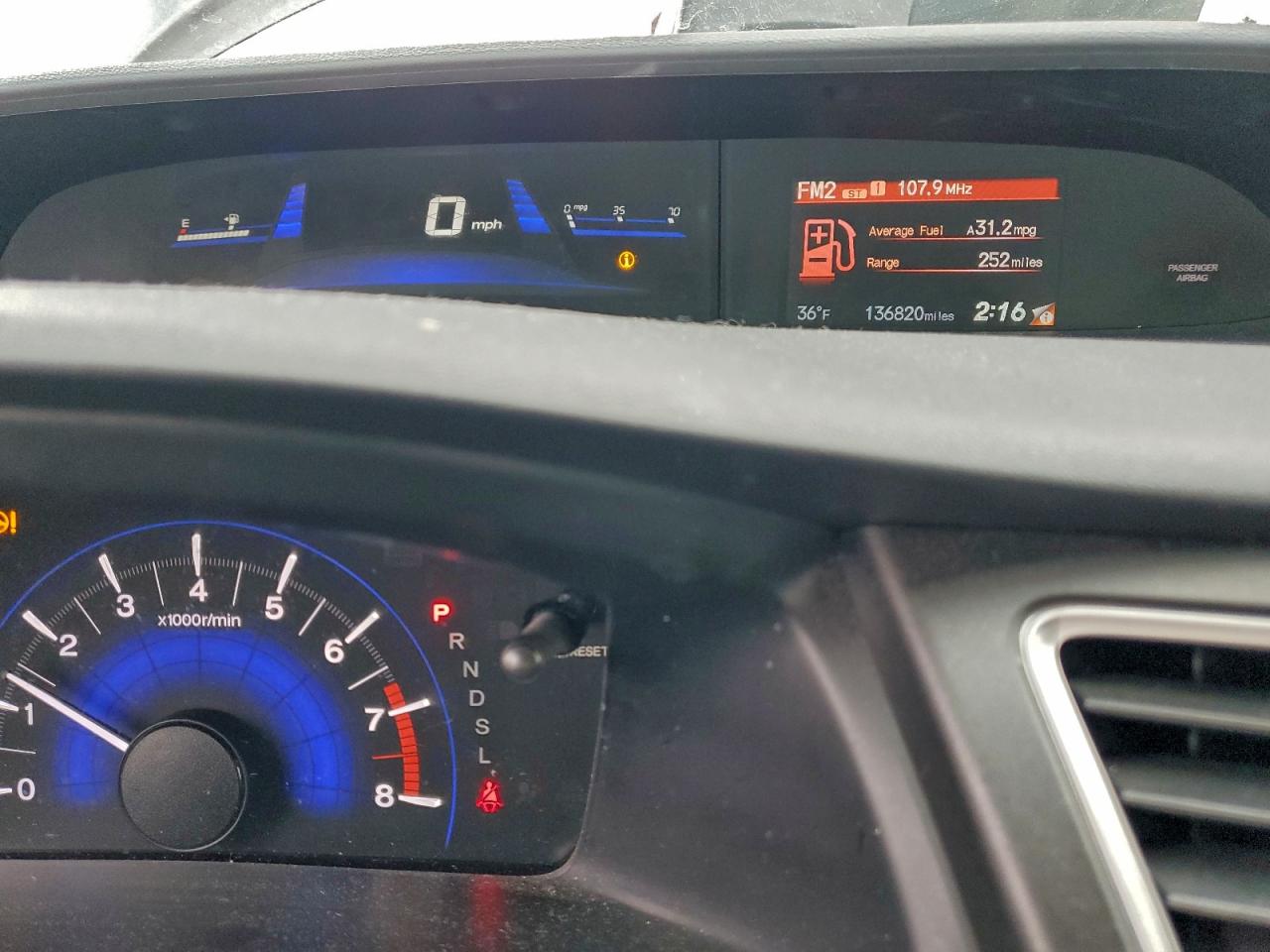2014 HONDA CIVIC LX photo 17