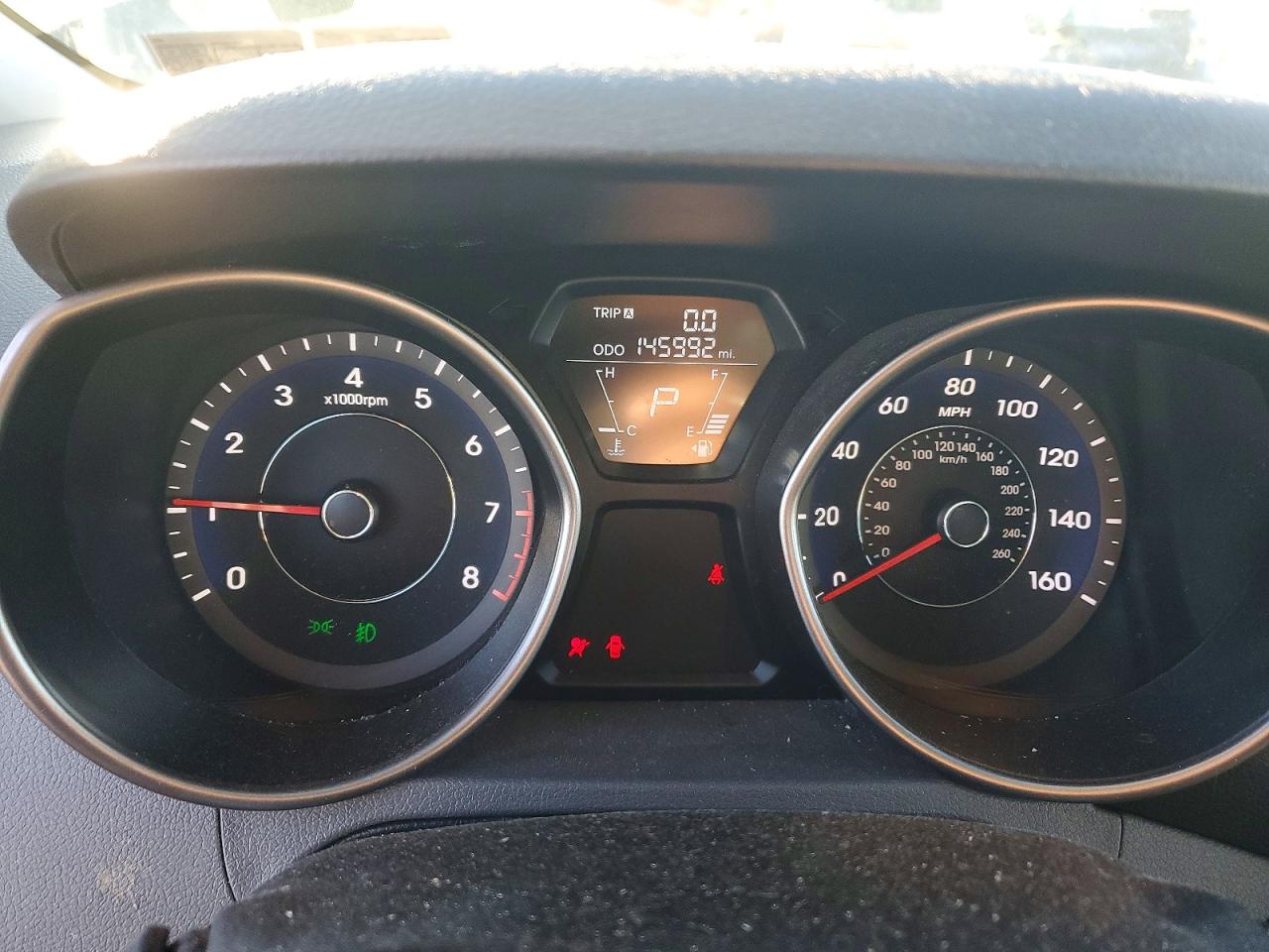 2012 HYUNDAI ELANTRA GLS photo 9