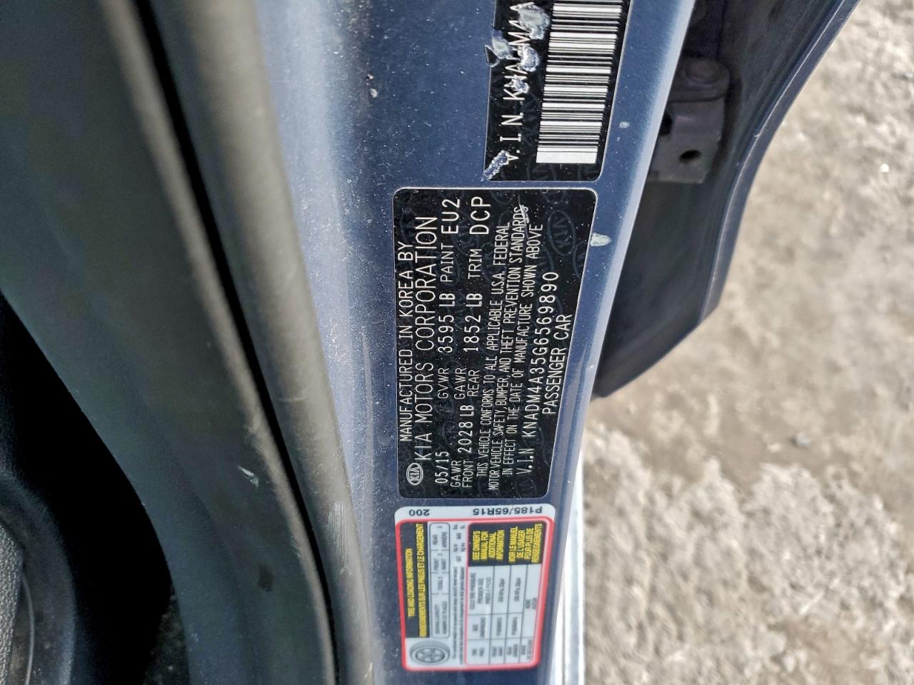 2016 KIA RIO LX photo 12