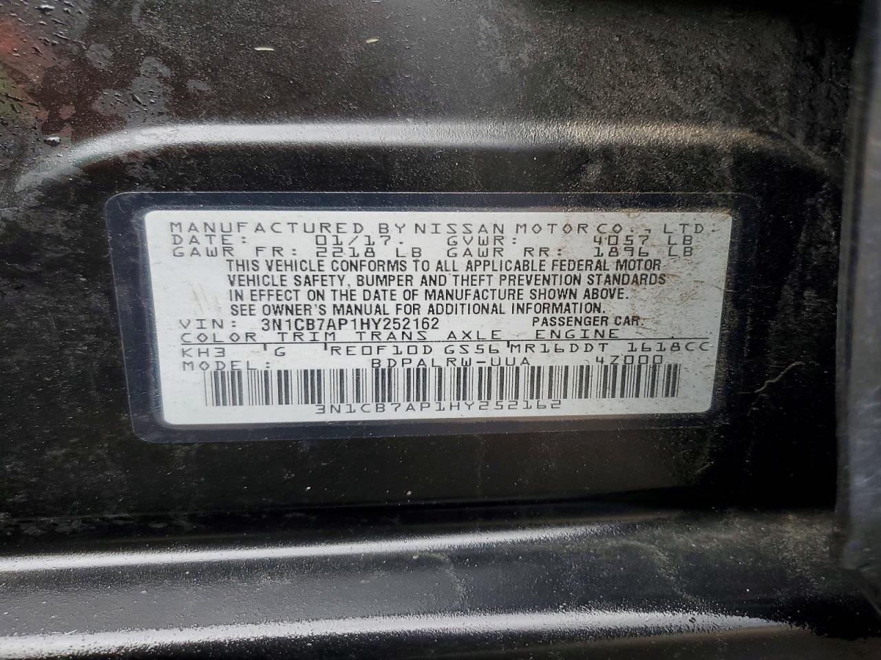 2017 NISSAN SENTRA SR TURBO photo 12