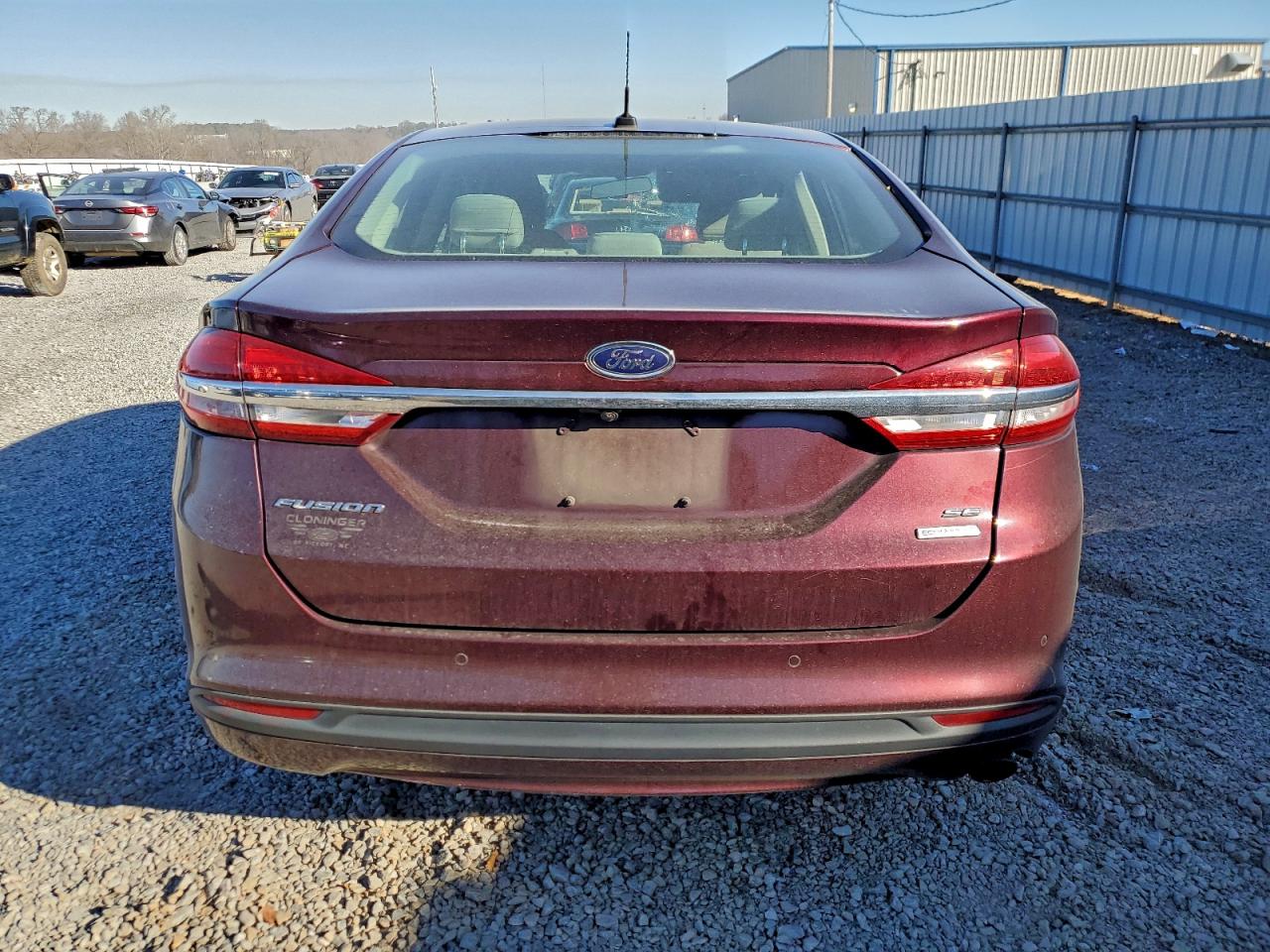 2017 FORD FUSION SE photo 6