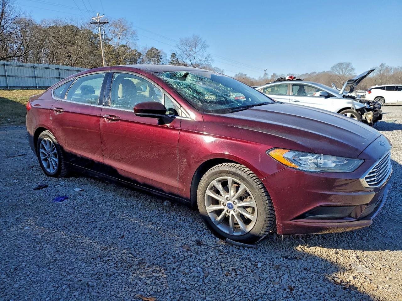 2017 FORD FUSION SE photo 4