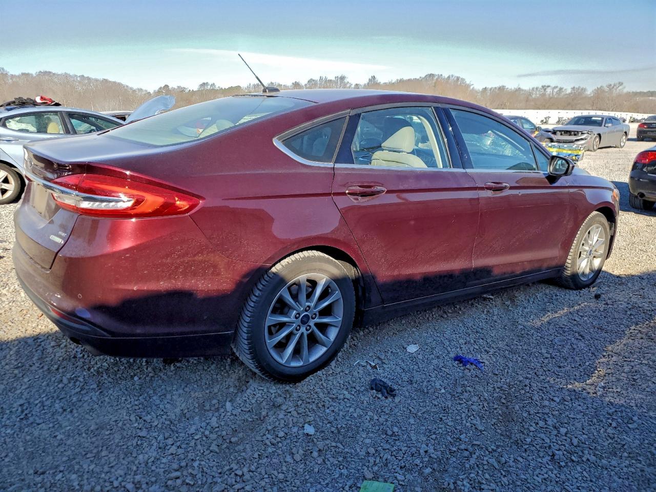 2017 FORD FUSION SE photo 3