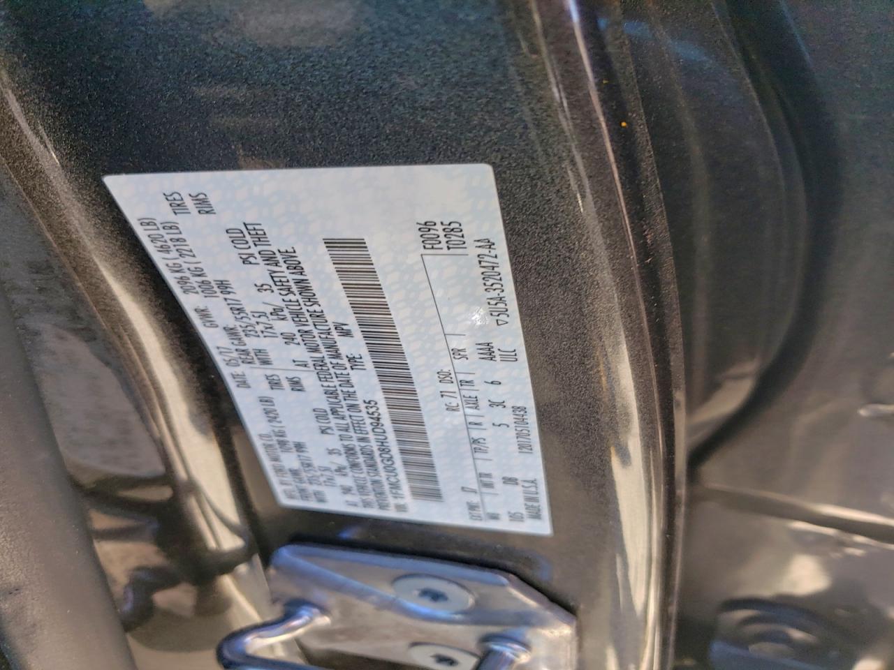 2017 FORD ESCAPE SE photo 27