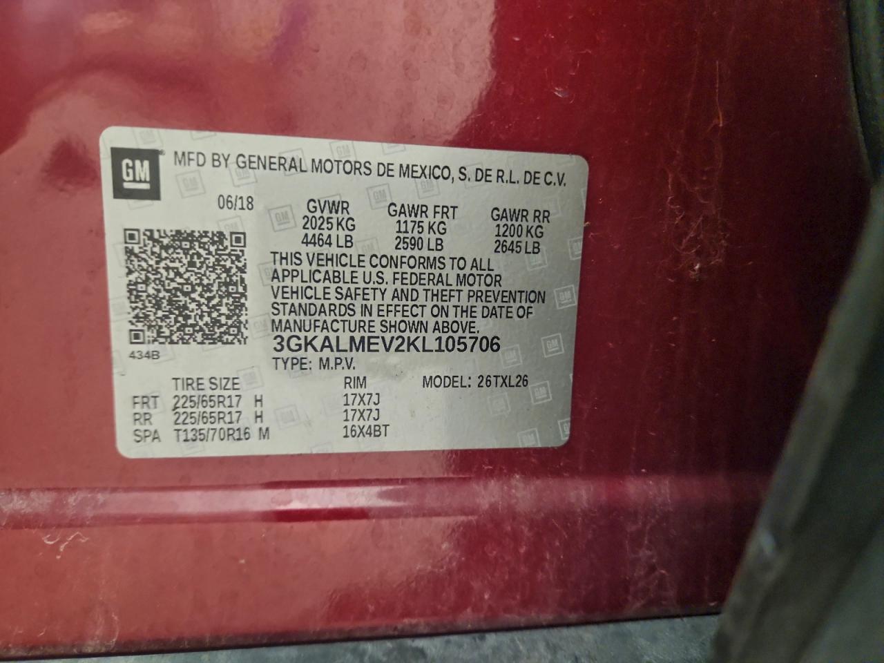 2019 GMC TERRAIN SLE photo 23