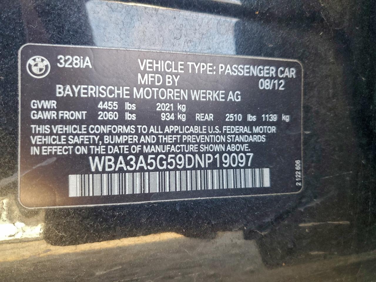 2013 BMW 328 I photo 12