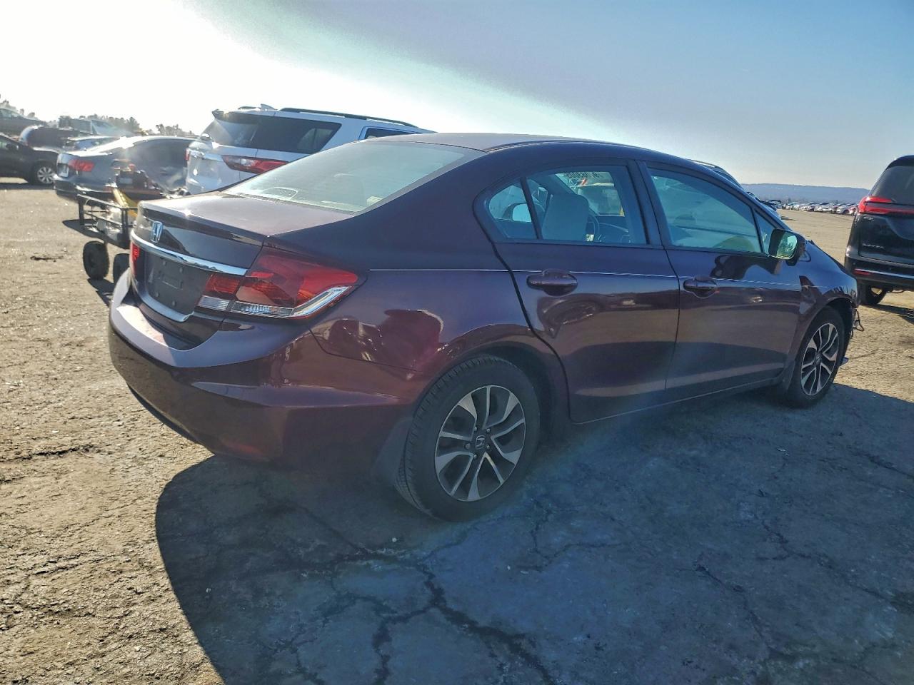 2014 HONDA CIVIC EX photo 3