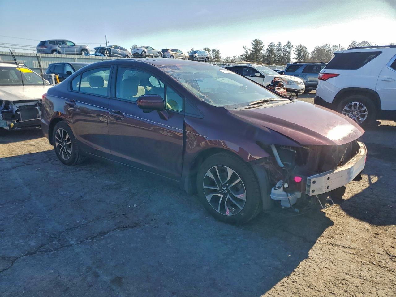 2014 HONDA CIVIC EX photo 4