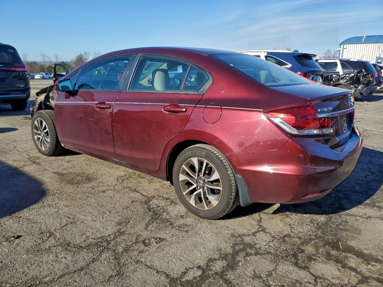 2014 HONDA CIVIC EX photo 2