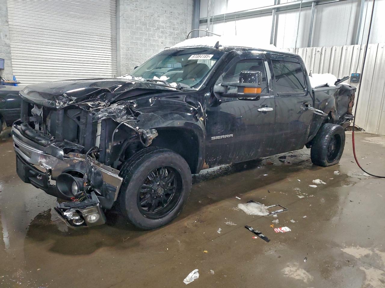 2011 GMC SIERRA K1500 SLT — FRONT END damage — photo 1