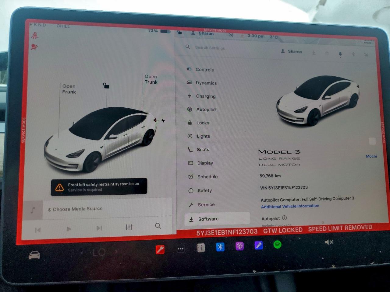 2022 TESLA MODEL 3 photo 17