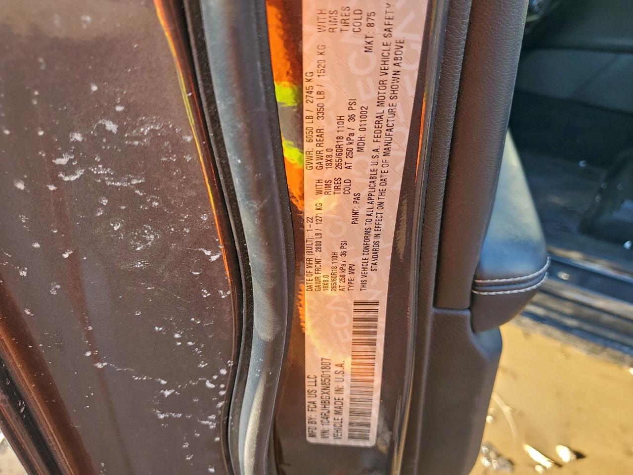 2022 JEEP GRAND CHEROKEE LIMITED photo 13