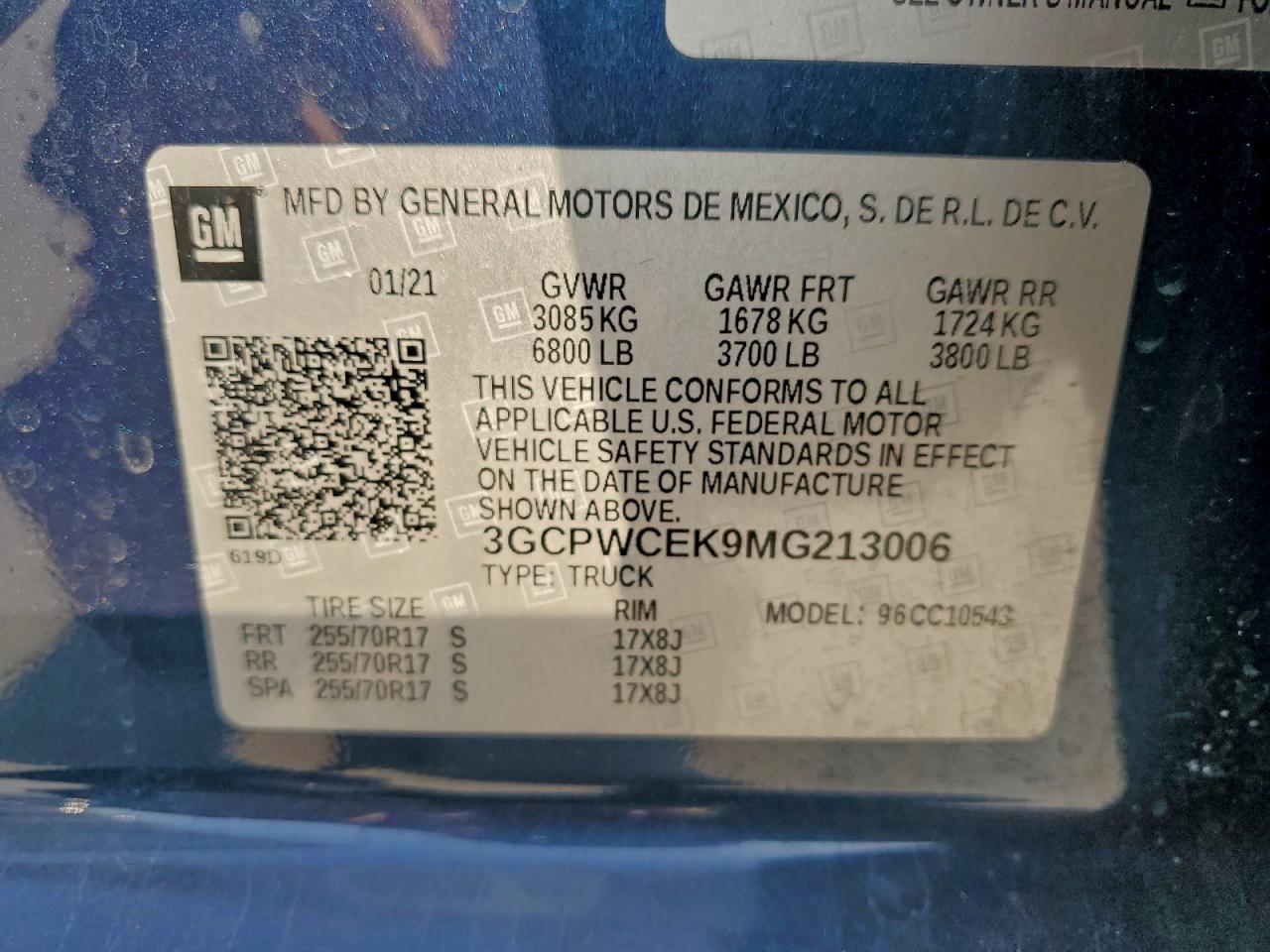 2021 CHEVROLET SILVERADO C1500 LT photo 23